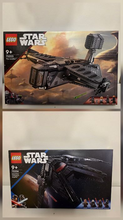 Lego Star Wars Justifier  75323 , Scythe 75336