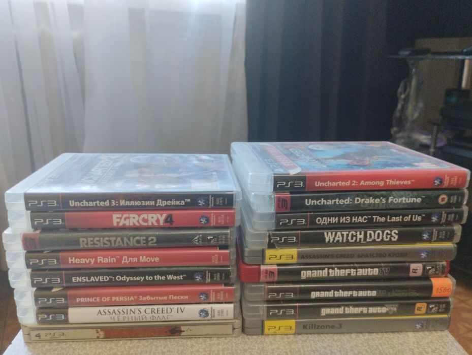 Диски с играми на ps3