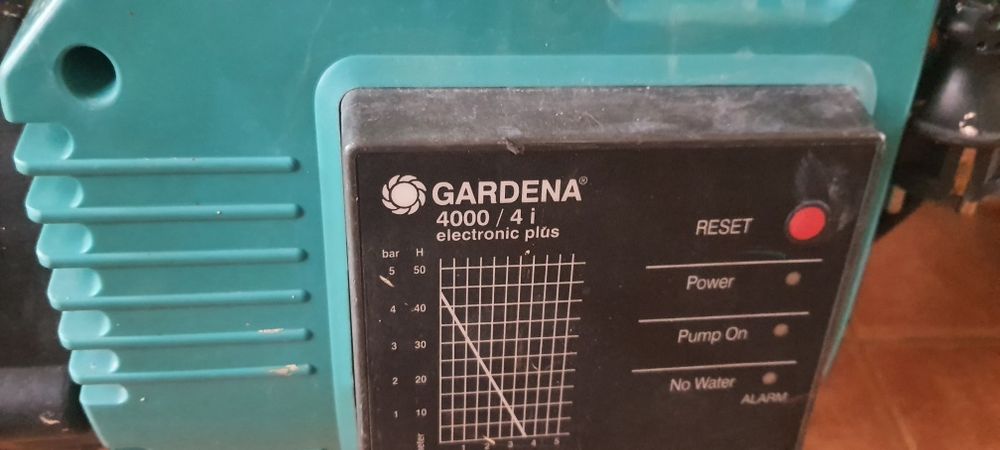 Pompa de apa hidrofor Gardena pornește oprește automat