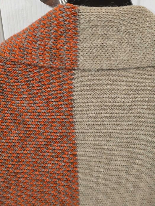 Cardigan tricotat lung