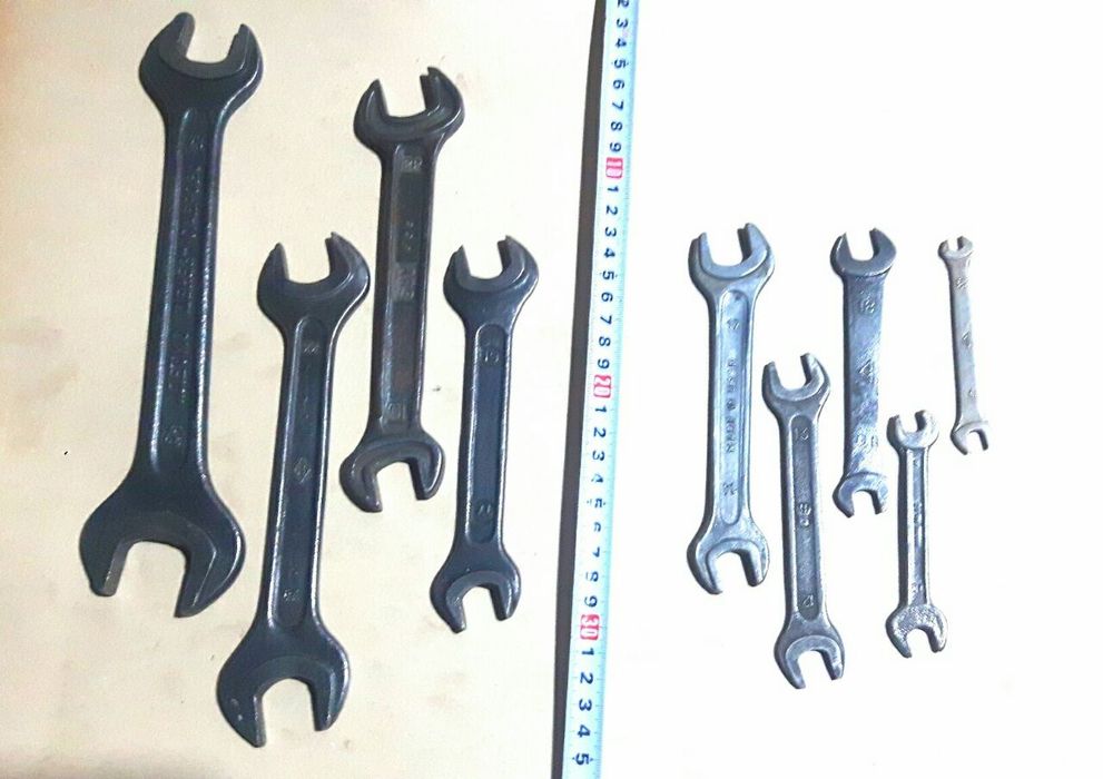 Автомобильные ключи накидные рожковые