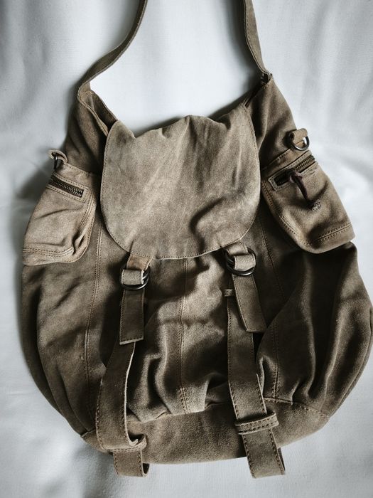 Винтидж чанта естествена кожа