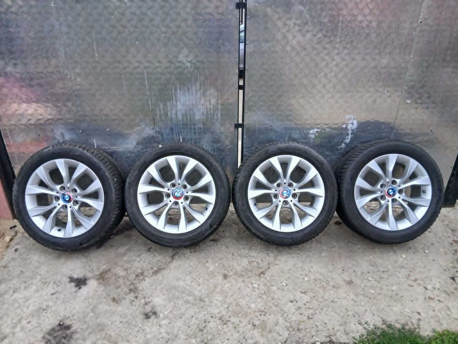 Jante Aliaj R17 Originale BMW Cu Anvelope DOT 2024