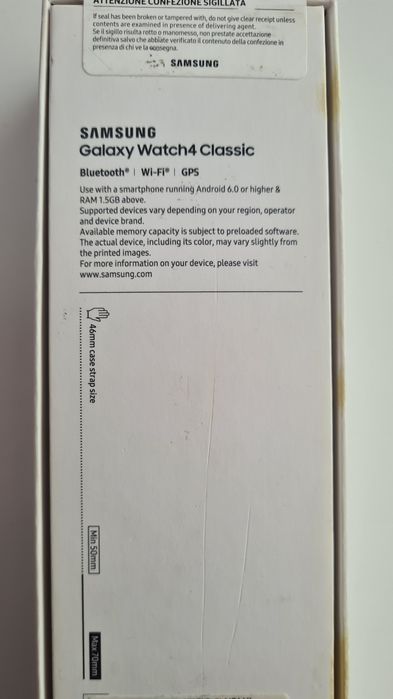 Часовник Samsung Galaxy Wach 4 classic 46mm