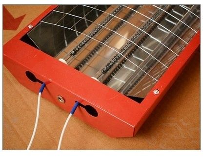 Инфракрасный обогреватель. Обогреватель. Тень. Полимерная покраска.