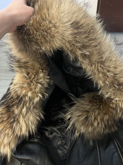 Яке кожа с естествен косъм