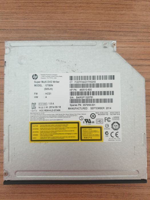 DVD-RW laptop 12.7mm Nou