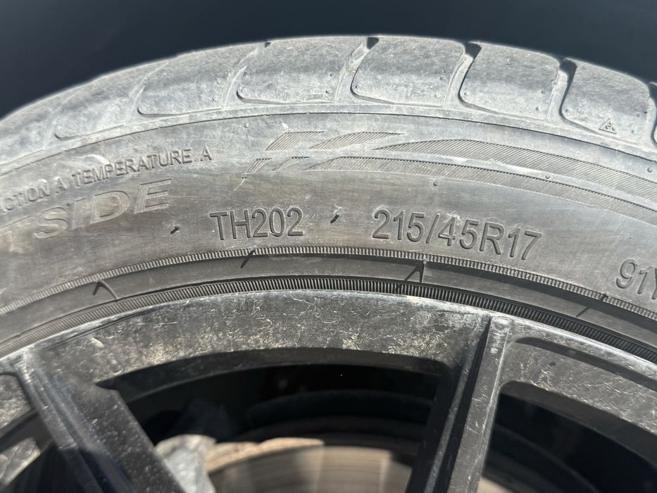 Летнная резина трианджел на 17