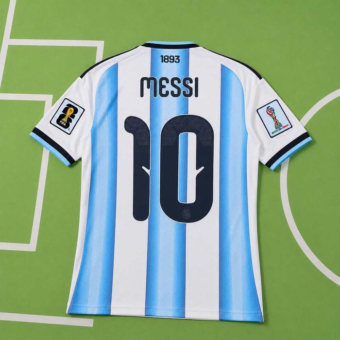 Tricou Argentina Home Kit - Messi 10 Fan Version