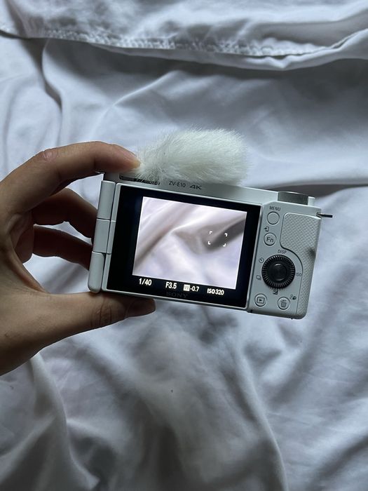 Sony ZV E10 Уникальная Белая модель