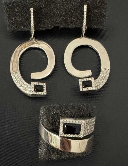 Серебряный набор 925 пробы