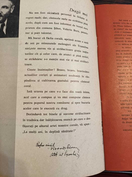 ”Centenarul CORULUI DIN ORĂȘTIE 1868-1968”