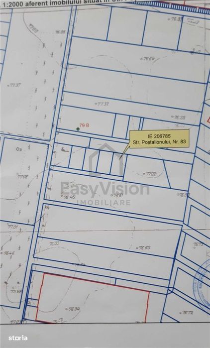 Teren intravilan | Sector 4 | Str. Postalionului | 492 mp | P+5R