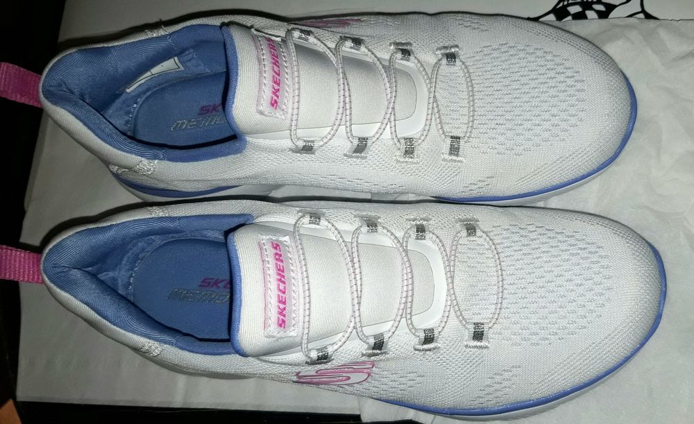 Skechers Summits, memory foam, alb, 37