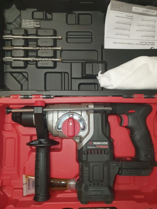 Акумулаторен перфоратор PARKSIDE 20V/3J