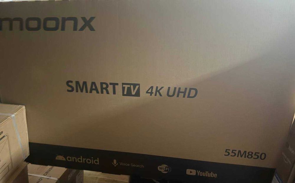 Телевизор MOONX 55 Smart TV на базе Android. И идеальная цена