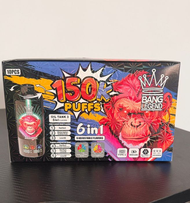 Vape 150k, 150.000 pufuri