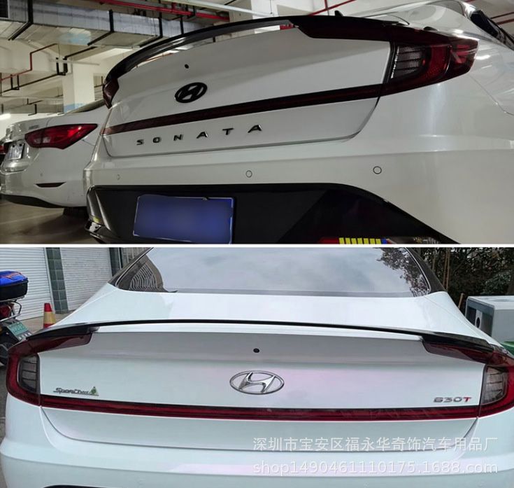 Спойлер Hyundai sonata dn8