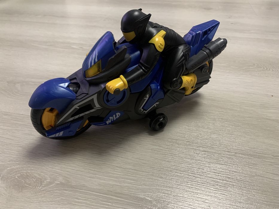 Jucarie Motocicleta clasica cu telecomamda, rotire 360grade