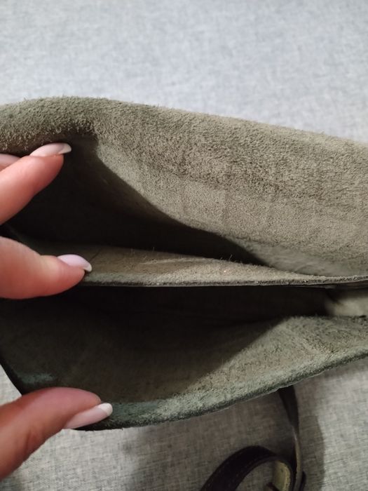 Кожаная сумка, размер 25*17