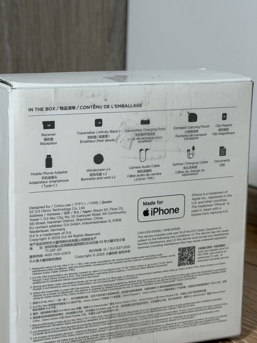 Kit Microfon wireless Dji Mic Mini - NOU