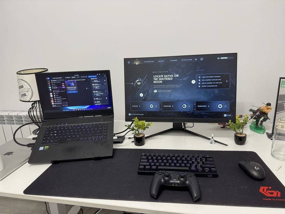 Asus Rog геймърски лаптоп, i7, 1660ti 6GB, 16GB RAM