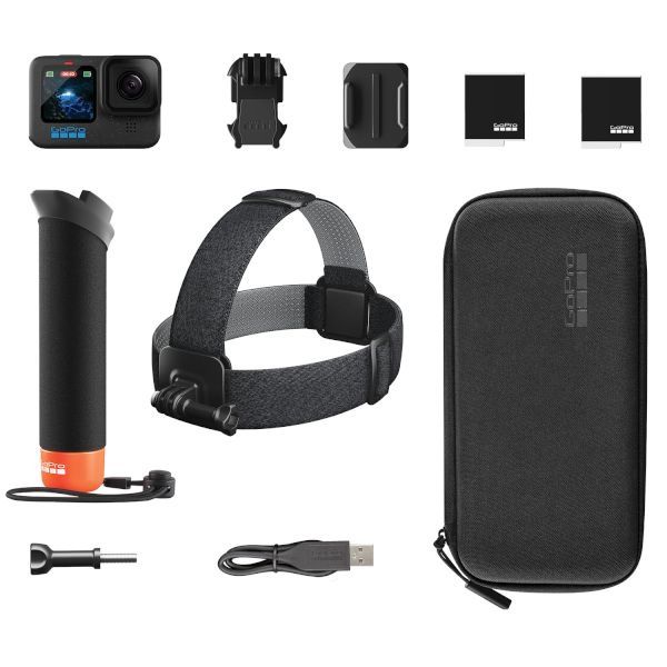 Екшън камера GoPro - HERO 12, Black Accessory Bundle