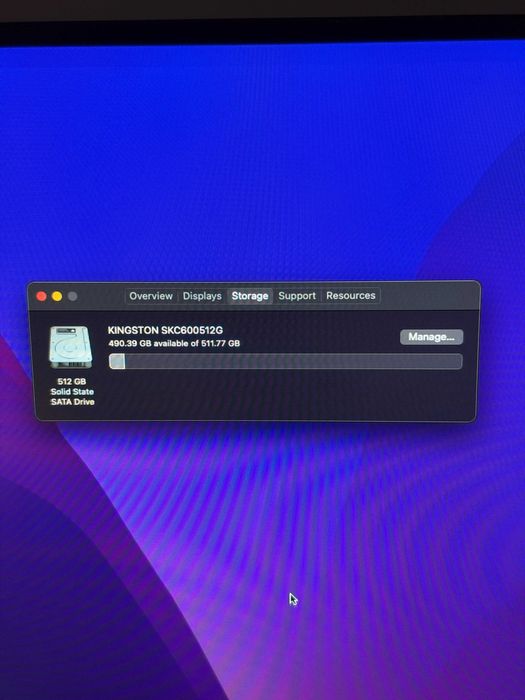 Mac Mini Late 2014 - i5, 8GB ram, 512GB SSD - A1347