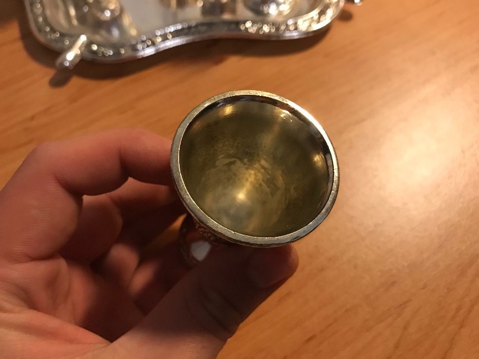 Руски посръбрен сервиз