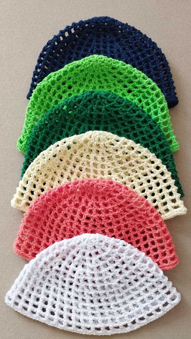 Трендовые шапочки-кроше