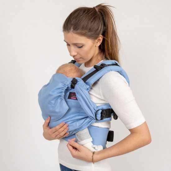 РАЗПРОДАЖБА -30% | Ерго раница Emeibaby Full Light Blue | 1+ месеца