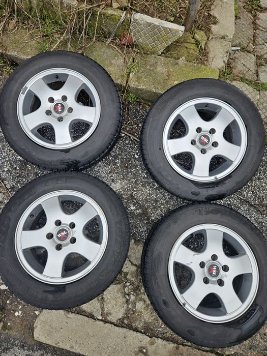 Джанти с гуми 15, 5х112, Audi, Vw, Мерцедес