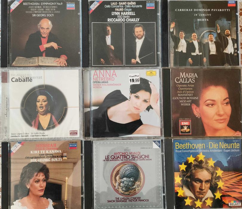 CD-uri - Clasica - Brendel, Schnabel, Kempff, Arrau, Pinnock, Horowitz