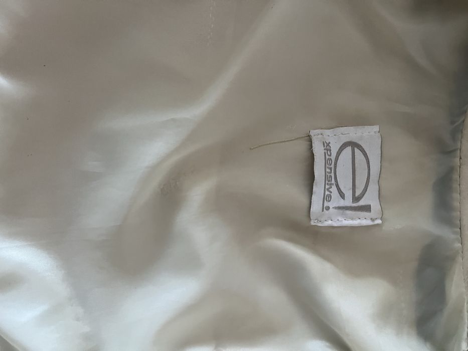 Geaca piele dama crem