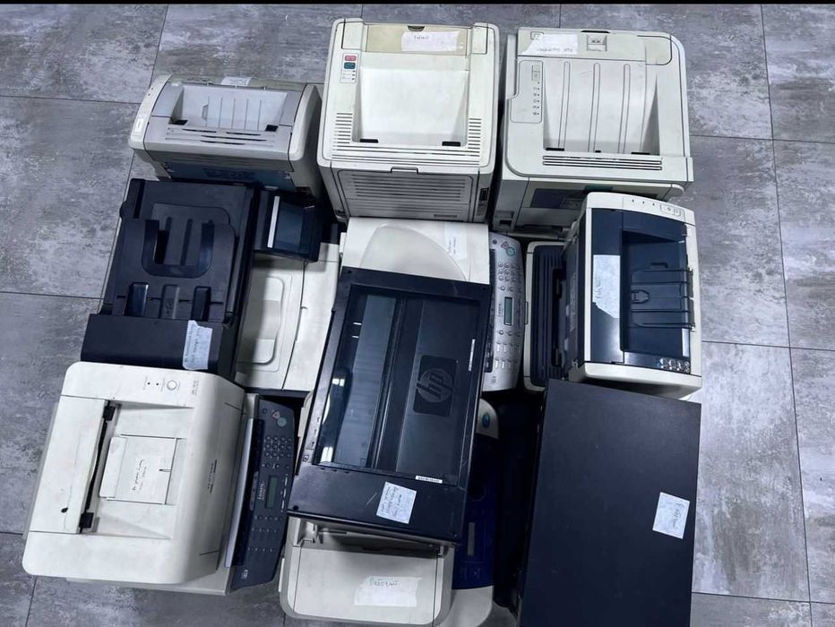 Продам принтера (цветные, Ч/Б) и большие МФУ принтера