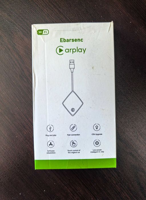 Carplay Ebarsenc за безжична връзка Apple Carplay