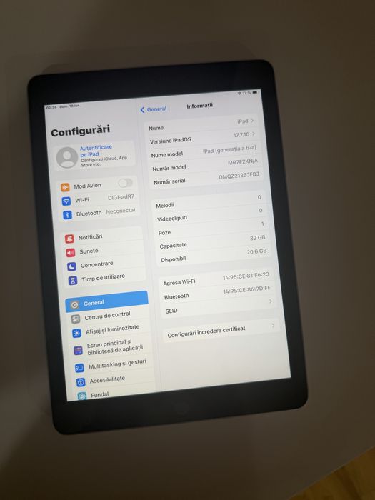 vand ipad generatia a 6 a