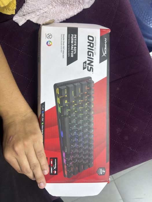 Hyperx alloy 60 клавиатура