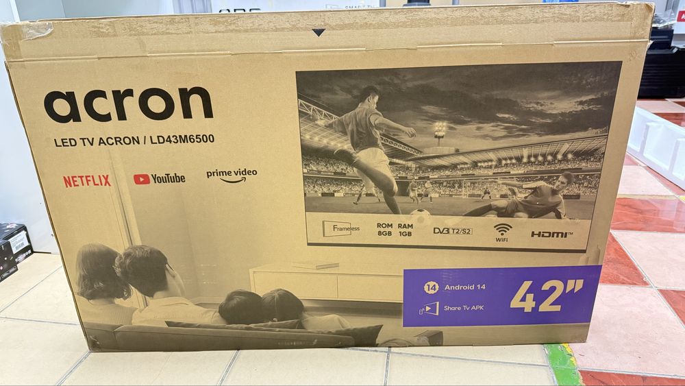 Телевизор Acron 43 д (Лисаковск лот: 1-0-8-5-4-3-3)
