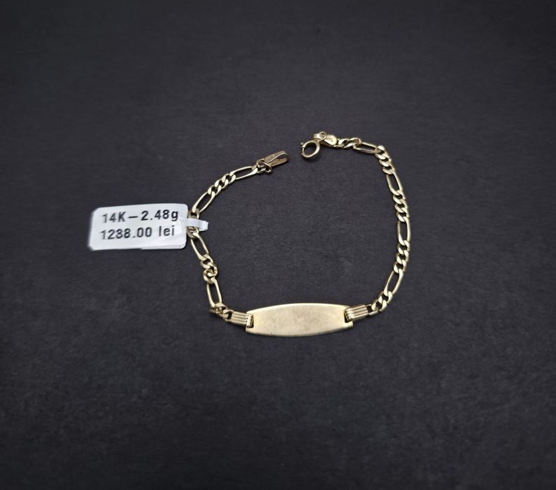 Bijuteria Royal bratara din aur 14k 2.48 gr