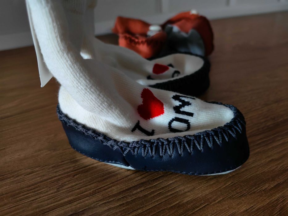 Бебешки домашни чорапки