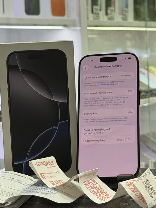Iphone 16  pro 128Gb  Space black