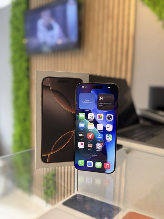 **ATS GSM**iPhone 16 Pro Max 256Gb /Bat91%/Grad A/Fact+Gar 12 luni