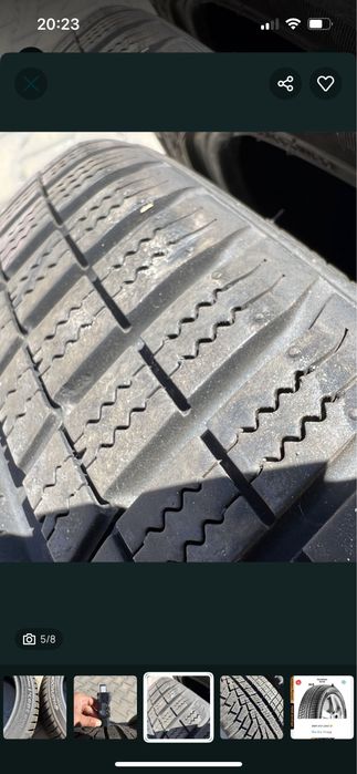 Anvelope Iarna Noi Hankook Winter I cept 205 45 17 Profil 8mm