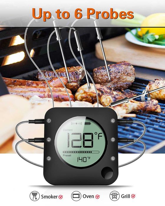 BFOUR Bluetooth термометър за месо за грил