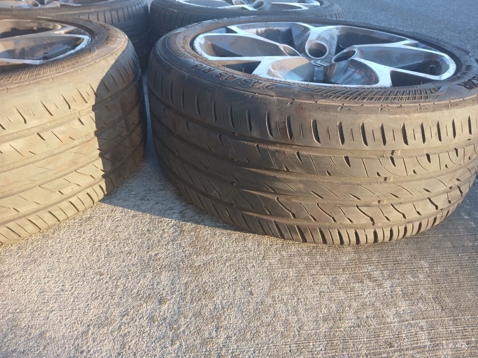 Джанти от Citroen C5 с летни гуми ДОТ.1325