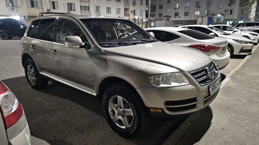 Vw Touareg 2003 газ бензин