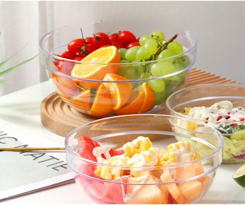 Промоция : Комплект стъклени купи 3 бр.