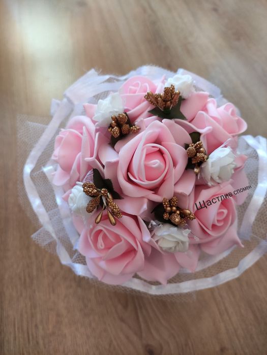 Булчински букет за хвърляне