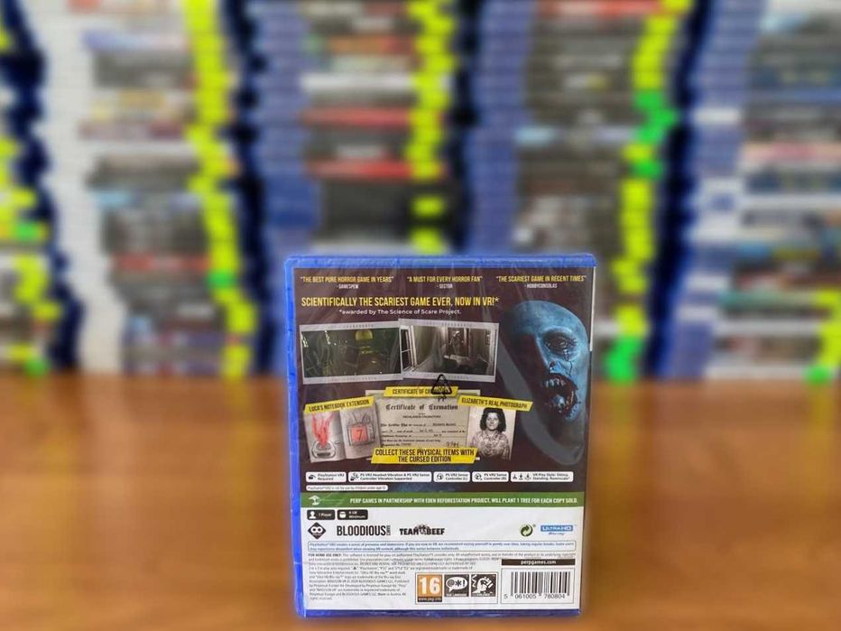 Новый Madison Cursed Edition PS VR2 PS5 Много Игр